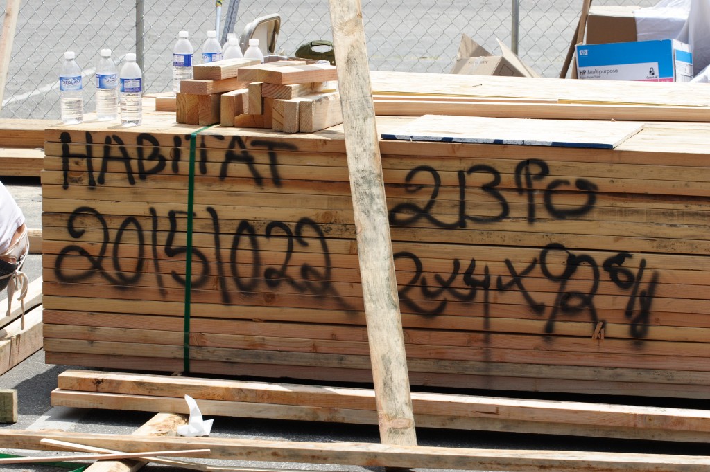 GIK Lumber Donation Lumber
